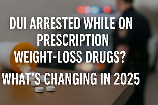 criminal defense arrest image for DUI Arrested While on Prescription Weight Loss Drugs? in Chattanooga